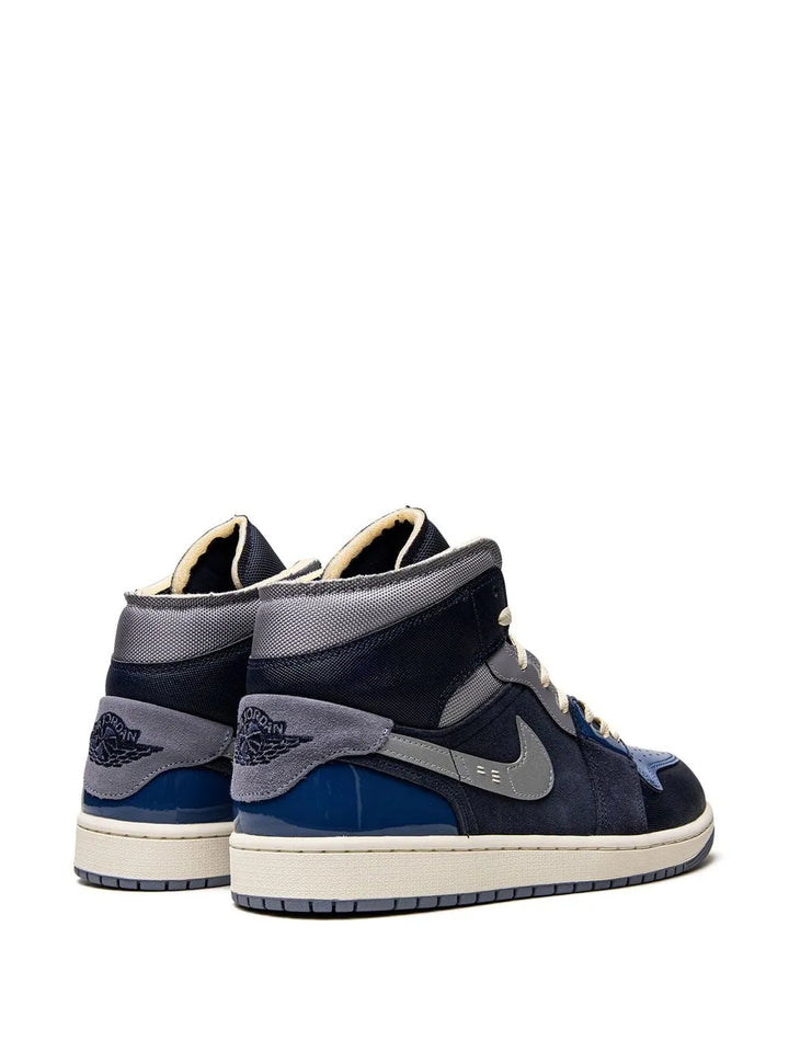 Air Jordan 1 Mid Se Craft Obsidian Sneakers