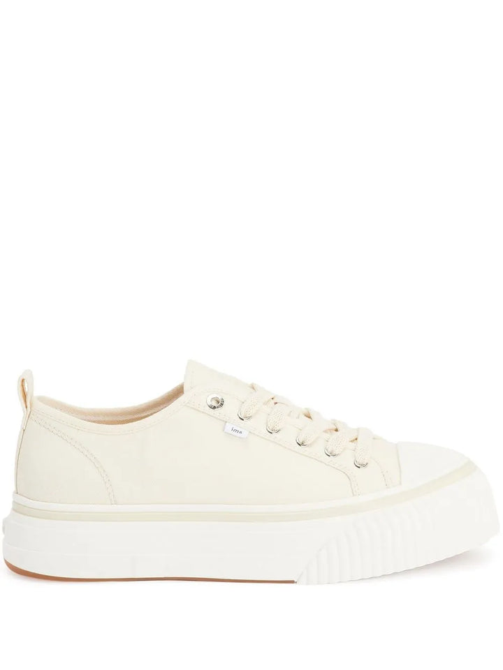 Ami Paris Canvas Low-Top Sneakers