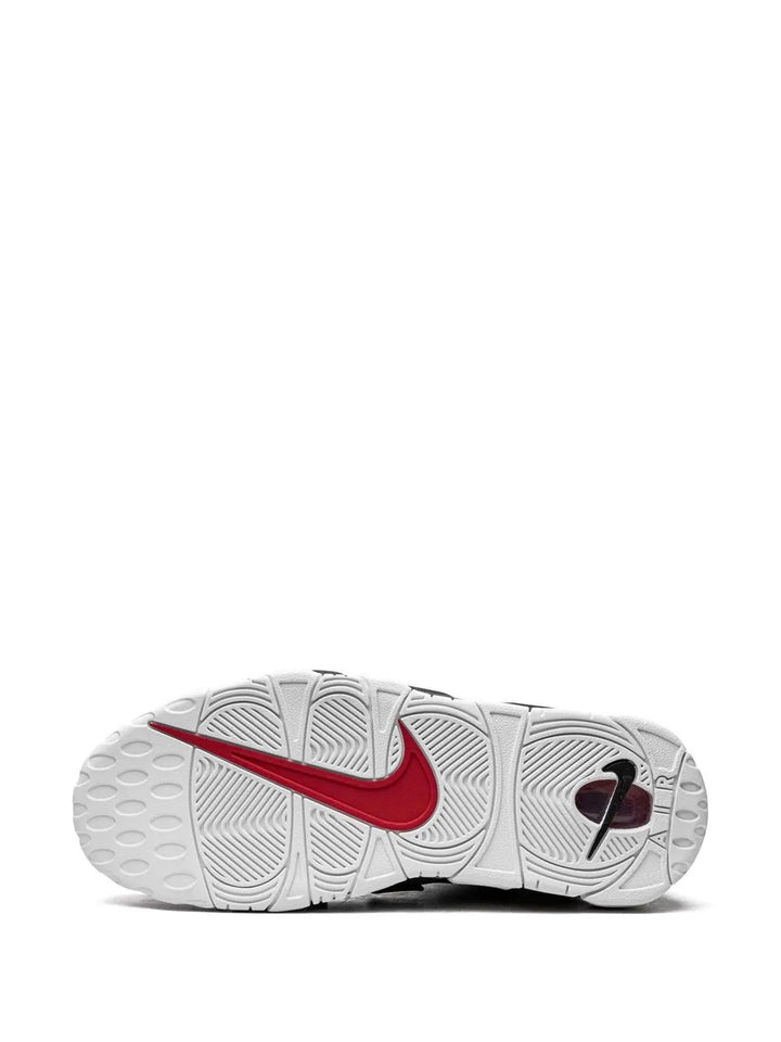 Air More Uptempo 96 Red Toe Sneakers