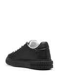 Baldinini Logo-Embossed Low-Top Leather Sneakers