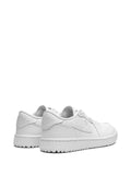 Air Jordan 1 Retro Low Golf White Croc Sneakers