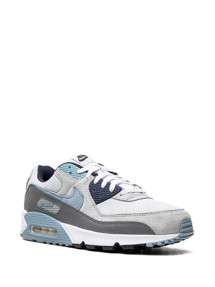 Air Max 90 Pure Platinum Warm Blue Sneakers