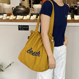 Canvas Bag Large Capacity Women's Shoulder Bag
