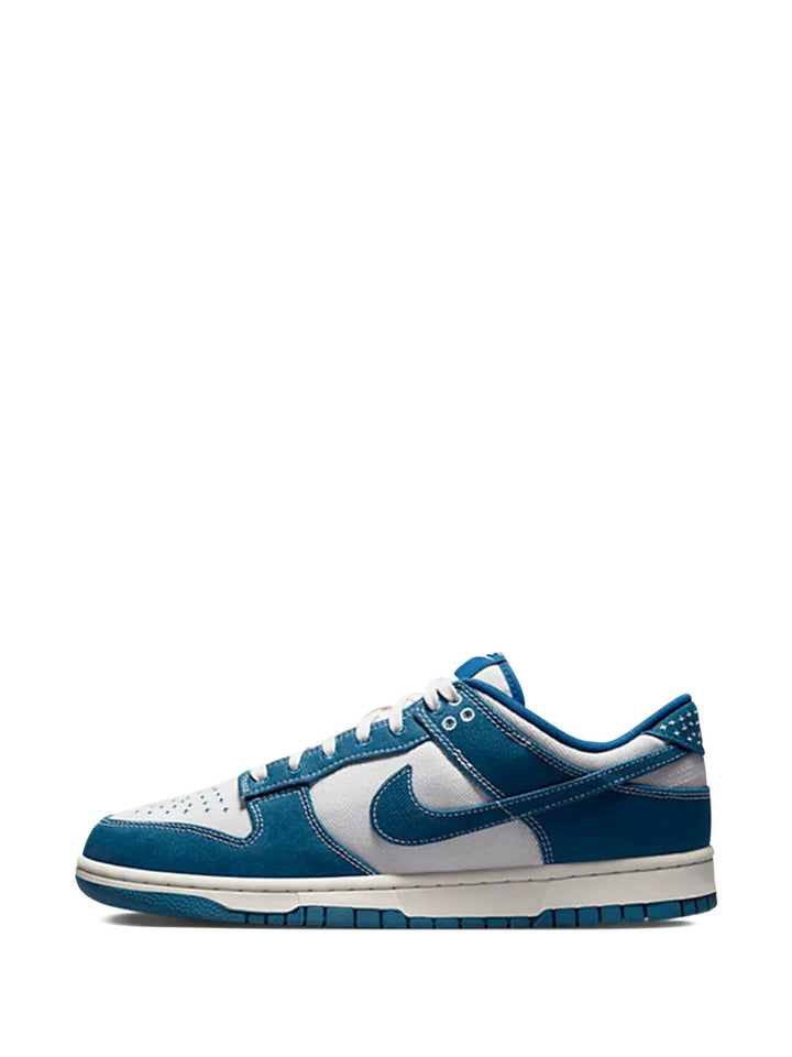 Dunk Low Shashiko Industrial Blue Sneakers