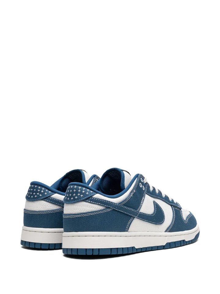 Dunk Low Shashiko Industrial Blue Sneakers