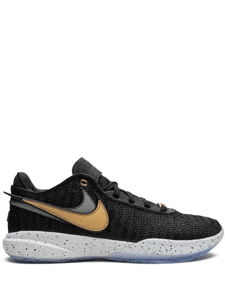 Lebron 20 Black/Metallic Gold Sneakers