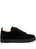Christian Louboutin Suede Lace-Up Sneakers