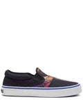 County Of Milan Wings-Motif Slip-On Sneakers