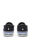County Of Milan Wings-Motif Slip-On Sneakers