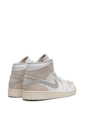 Air Jordan 1 Mid Se Craft Tech Grey Sneakers