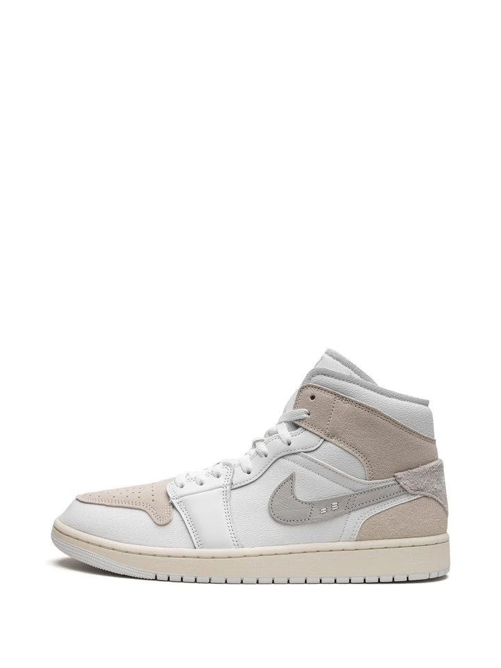 Air Jordan 1 Mid Se Craft Tech Grey Sneakers