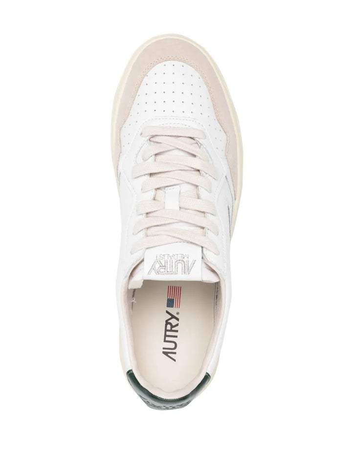 Autry Medalist Panelled Leather Sneakers