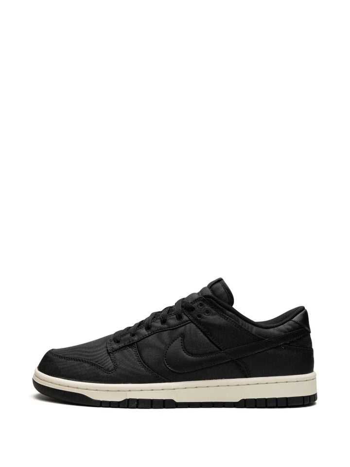 Dunk Low Retro Prm Black Canvas Sneakers