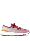 Brunello Cucinelli Knitted Upper Low-Top Sneakers