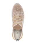 Brunello Cucinelli Mesh-Panel Lace-Up Sneakers