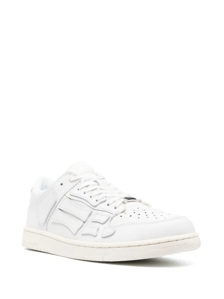 Amiri Skel-Top Leather Low-Top Sneakers