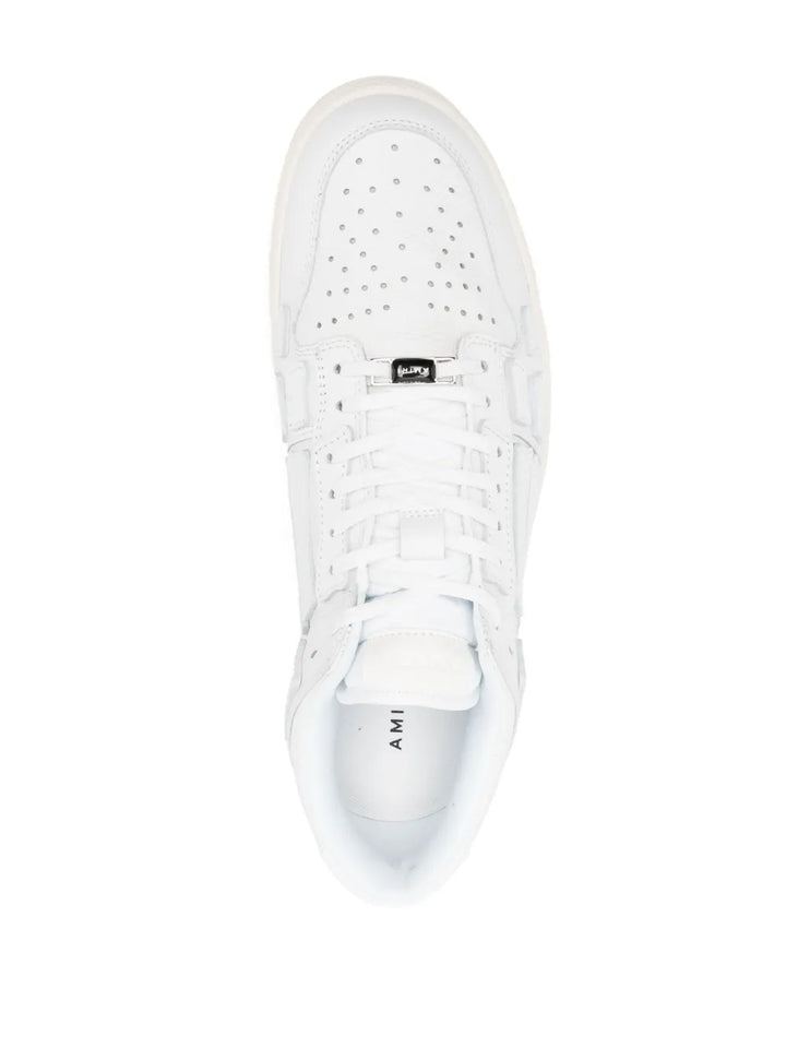 Amiri Skel-Top Leather Low-Top Sneakers