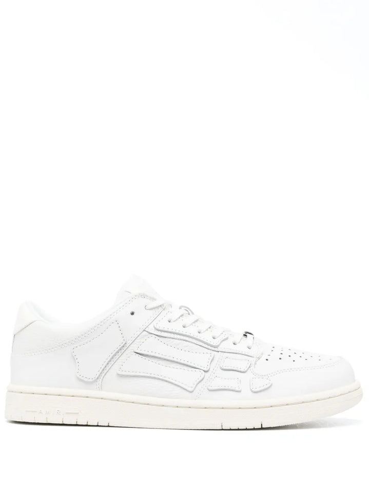 Amiri Skel-Top Leather Low-Top Sneakers