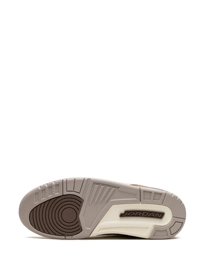 Air Jordan 3 Light Orewood Brown Sneakers