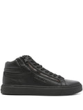 Calvin Klein Logo-Debossed Leather Sneakers