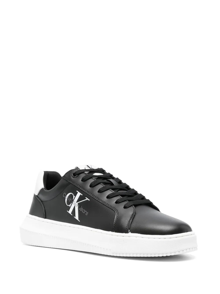 Calvin Klein Jeans Logo-Print Low-Top Sneakers