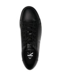 Calvin Klein Jeans Logo-Embossed Leather Sneakers