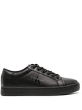 Calvin Klein Jeans Logo-Embossed Leather Sneakers
