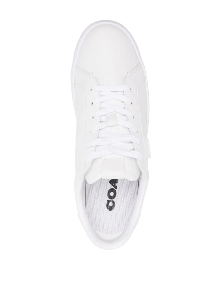 Coach Embossed-Logo Low-Top Sneakers