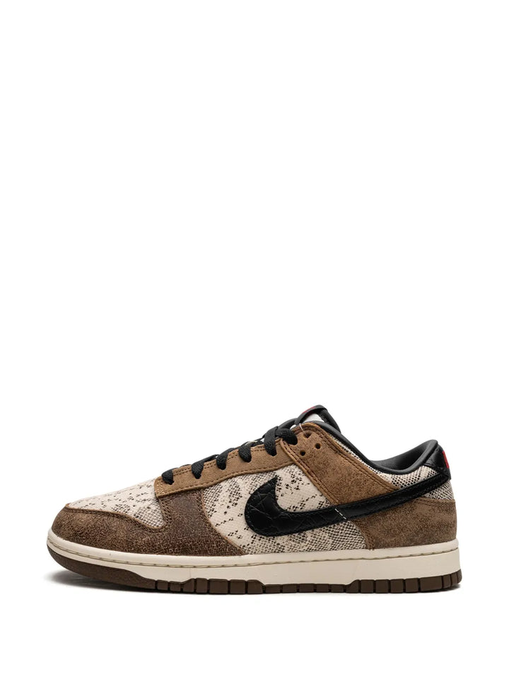 Dunk Low Co.Jp Premium Brown Snakeskin Sneakers