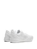 Kobe 8 Protro Triple White Sneakers