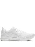 Kobe 8 Protro Triple White Sneakers