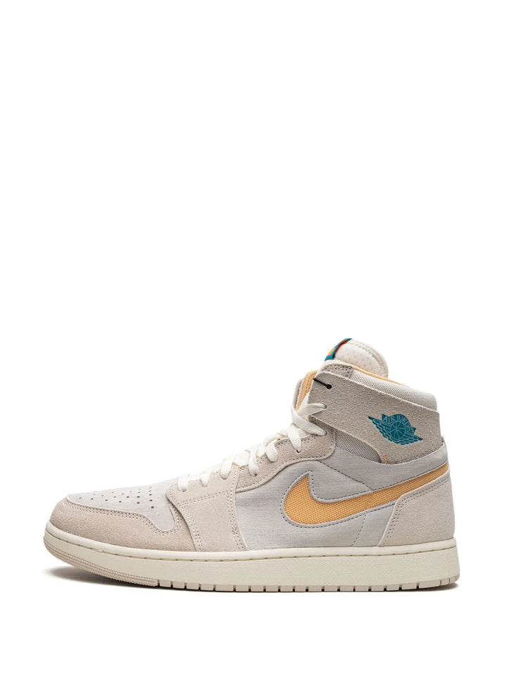 Air Jordan 1 Zoom Cmft 2 Light Orewood Citrus Sneakers