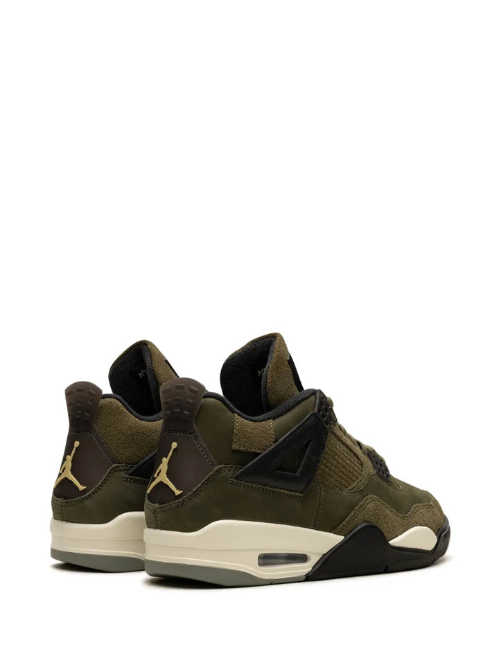 Air Jordan 4 Craft Medium Olive Sneakers