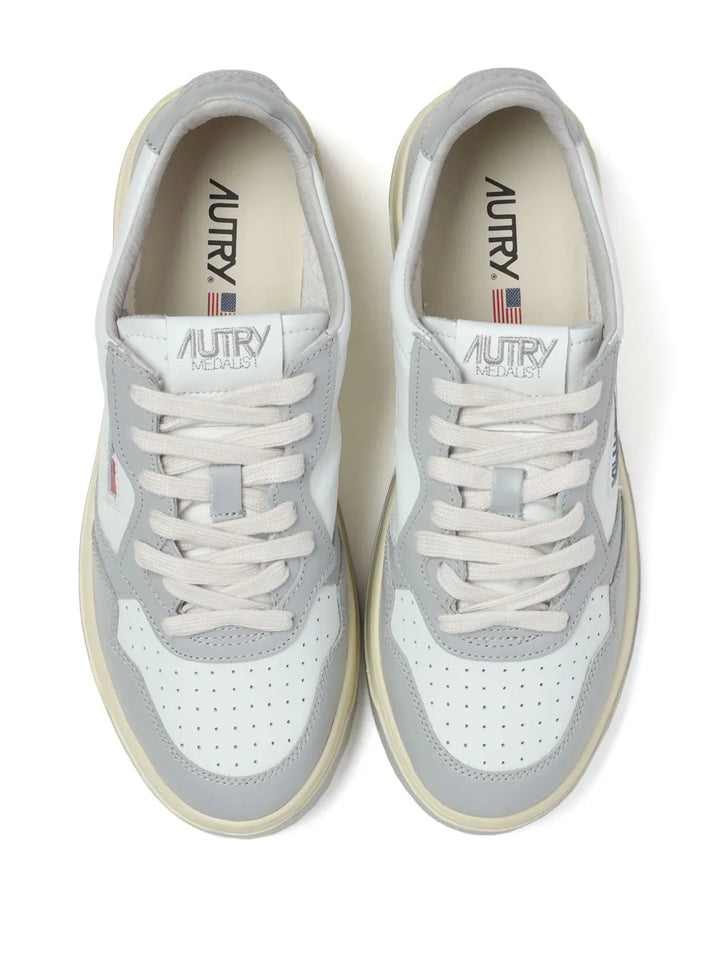 Autry Medalist Two-Tone Sneakers