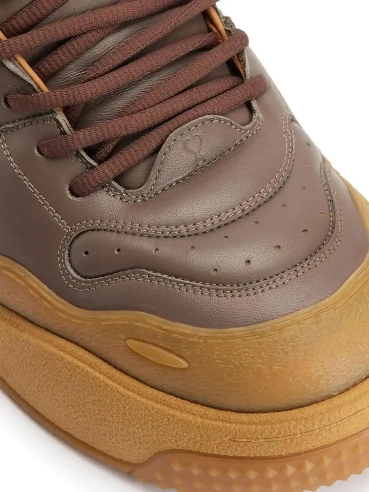 Ami Paris Ami Sn1509 Leather Sneakers