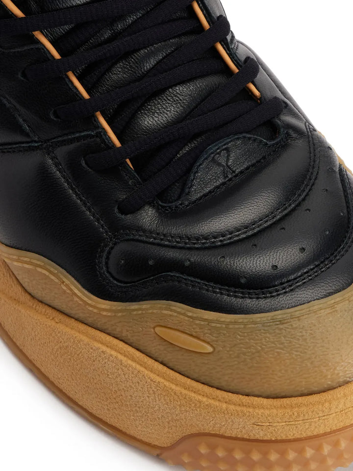 Ami Paris Ami 1509 Panelled Sneakers