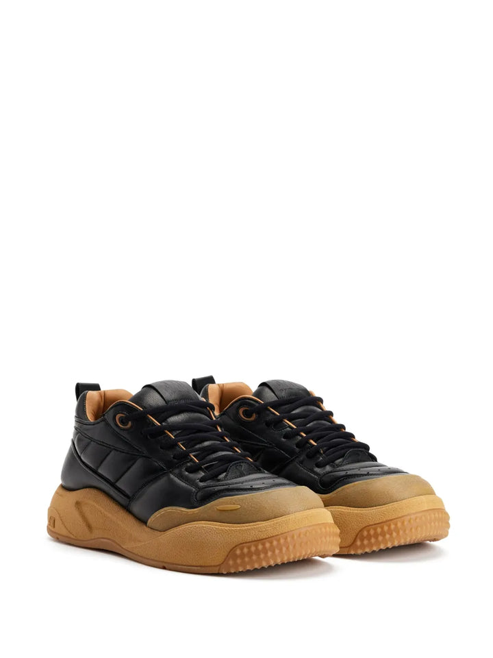 Ami Paris Ami 1509 Panelled Sneakers