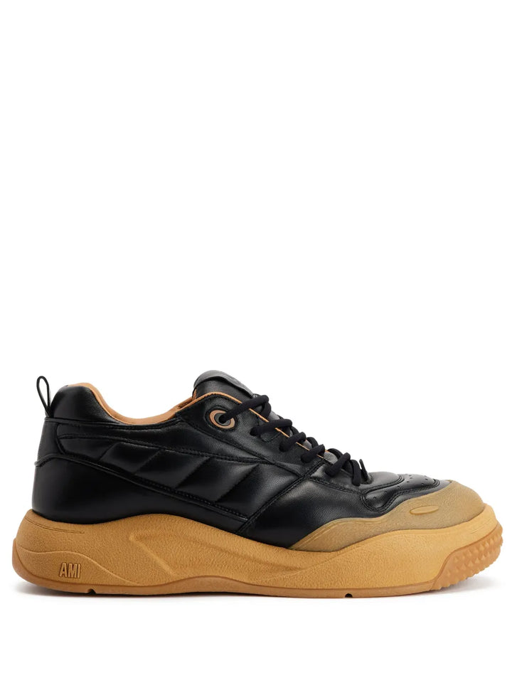 Ami Paris Ami 1509 Panelled Sneakers