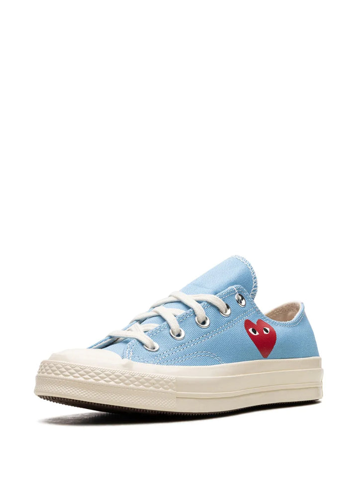 Converse X Cdg Chuck 70 Ox Ac Bright Blue Sneakers