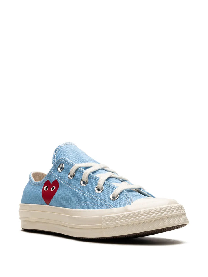 Converse X Cdg Chuck 70 Ox Ac Bright Blue Sneakers