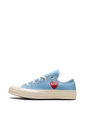 Converse X Cdg Chuck 70 Ox Ac Bright Blue Sneakers