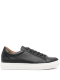 Boggi Milano Panelled Leather Sneakers