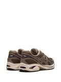 Asics Gt-2160 Dark Taupe Purple Leather Sneakers