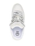 Barrow Ollie Panelled Leather Sneakers