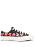 Comme Des Gar ns Play X Converse Chuck 70 Multi Heart Sneakers