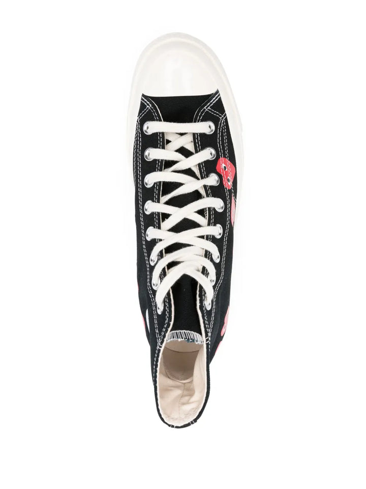 Comme Des Gar ns Play X Converse Chuck 70 Sneakers