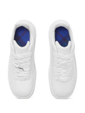 Burberry Box Logo-Debossed Leather Sneakers