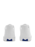Burberry Box Logo-Debossed Leather Sneakers
