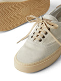 Brunello Cucinelli Branded Heel-Counter Cotton Sneakers