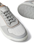 Brunello Cucinelli Logo-Patch Leather Sneakers